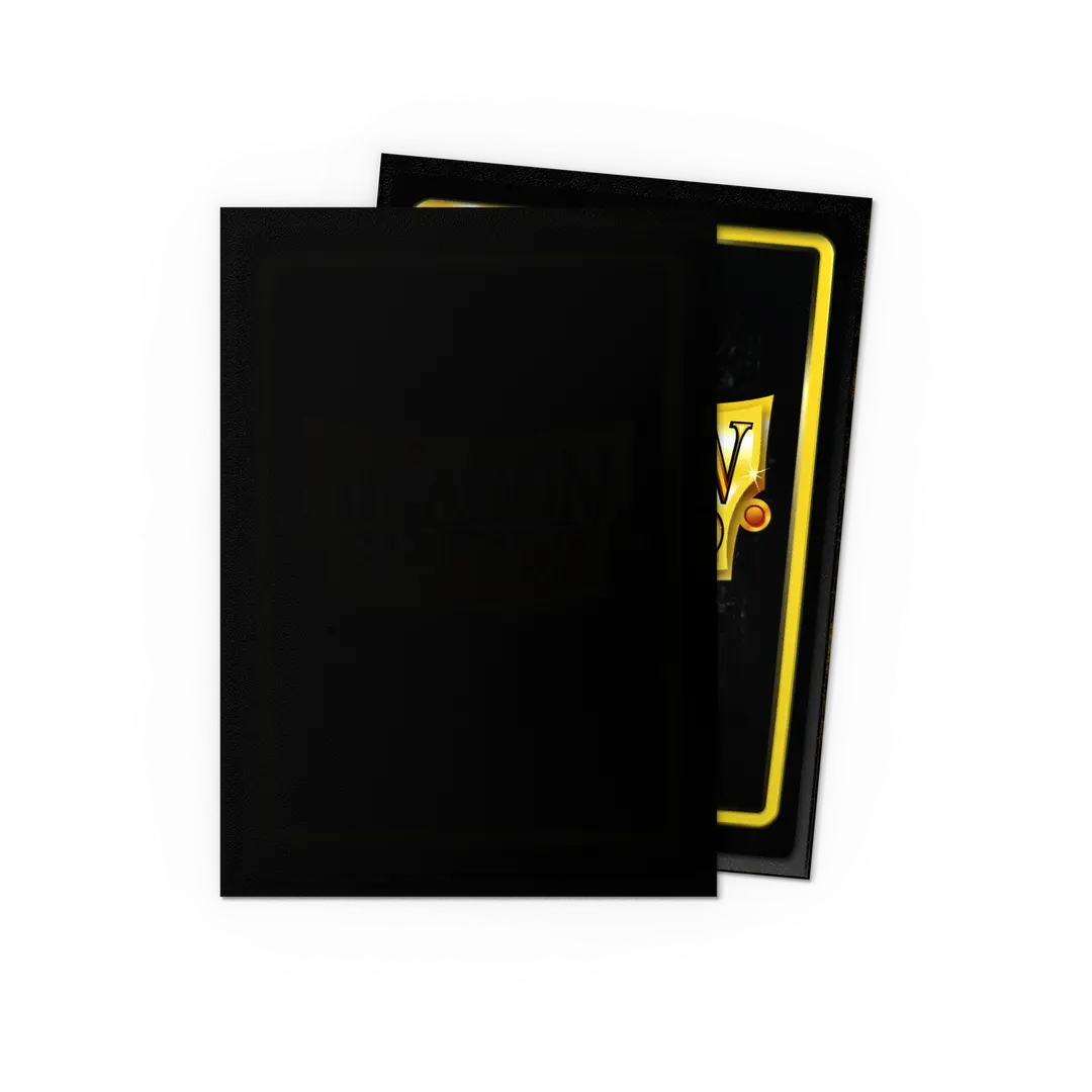 Dragon Shield - 100 protège-cartes standard Mat - Noir