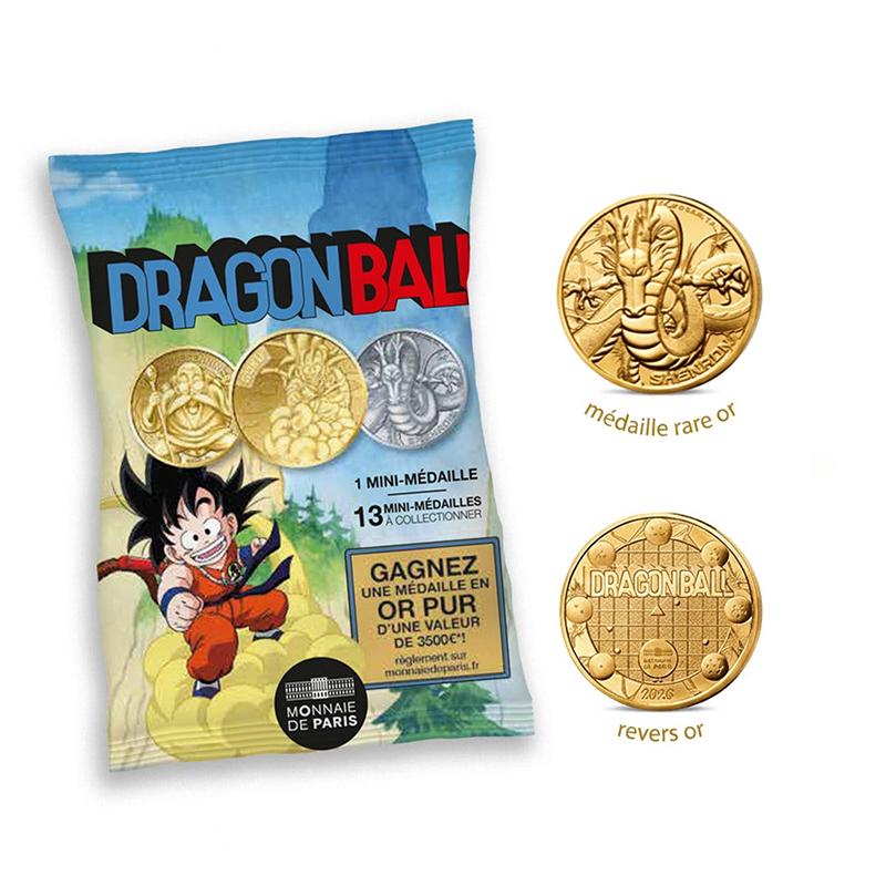 Monnaie de Paris - Dragon Ball : Pochette surprise 2026 Mini-médaille 34mm