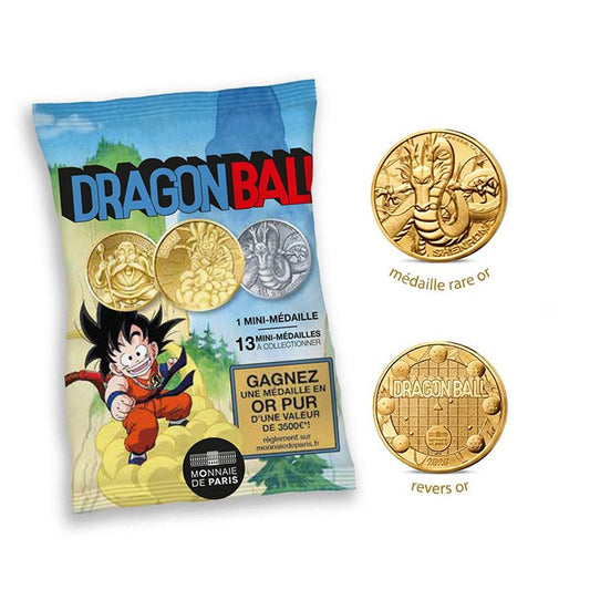 Monnaie de Paris - Dragon Ball : Pochette surprise 2026 Mini-médaille 34mm