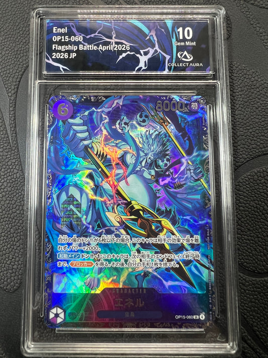 Enel Flagship OP15-060 Collect Aura 10 🇯🇵