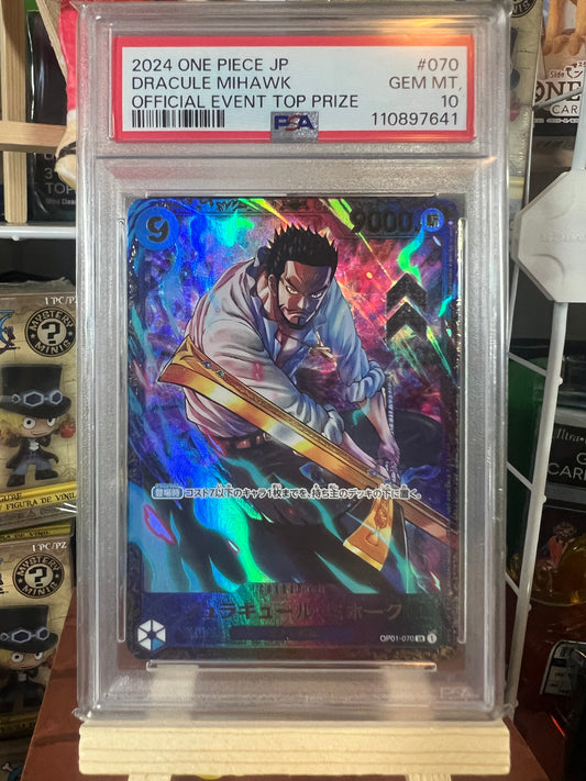Dracule Mihawk PSA 10 🇯🇵
